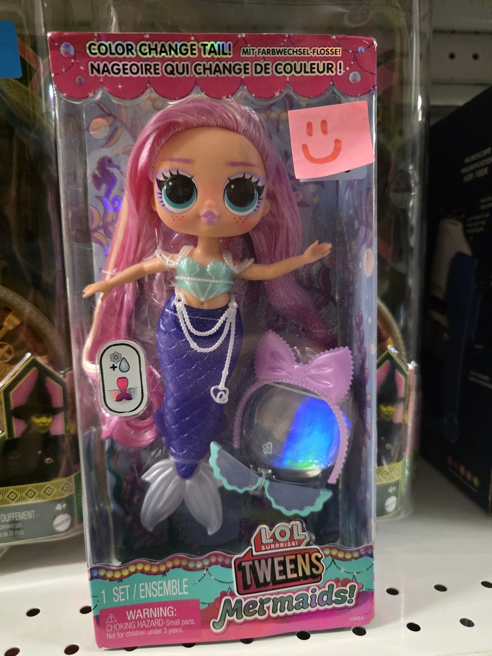 Toy Mermaid in Packaging